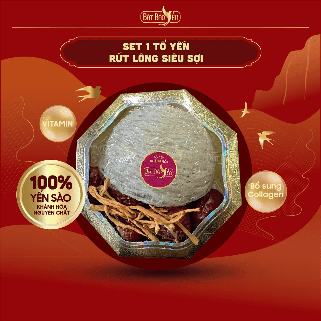 Yến Chưng Tươi – Hạt Sen – Long Nhãn